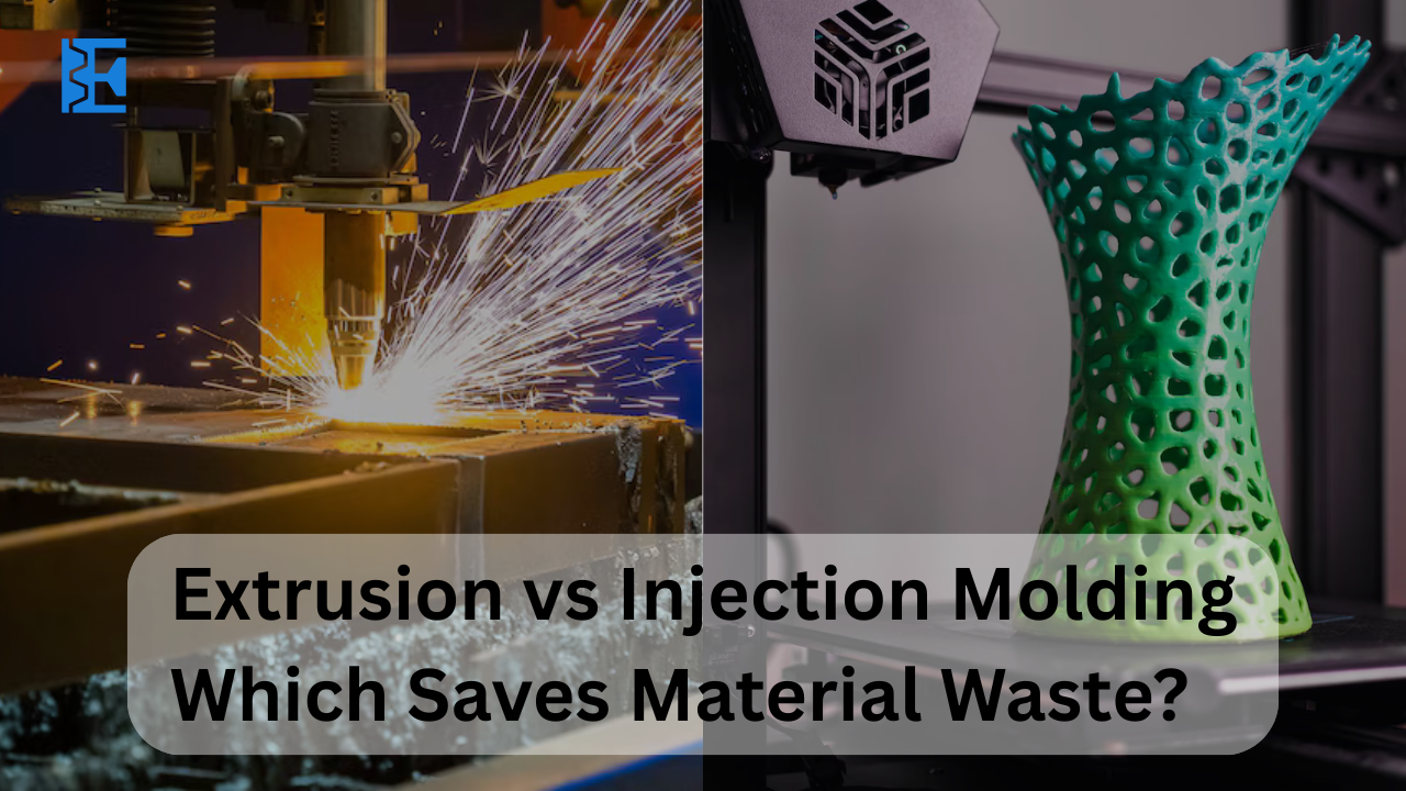 Extrusión frente a moldeo por inyección
