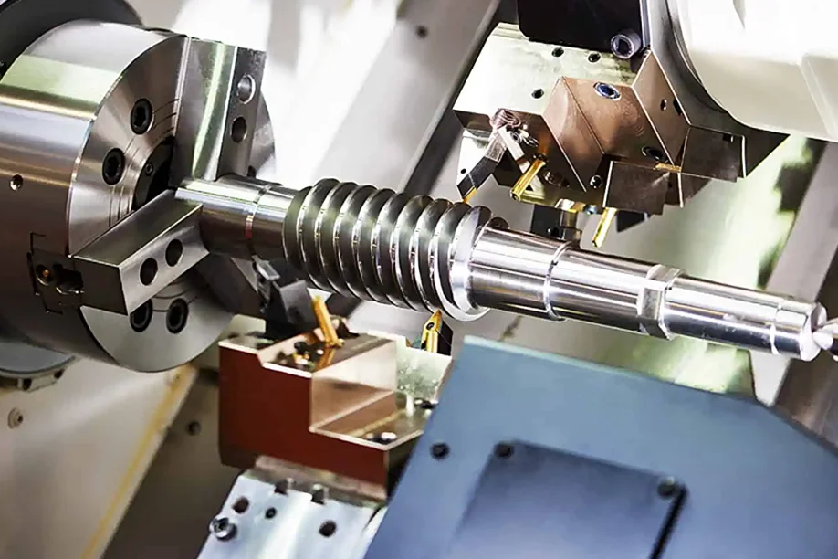 CNC turning services for creating intricate metal components- Elitemoldtech