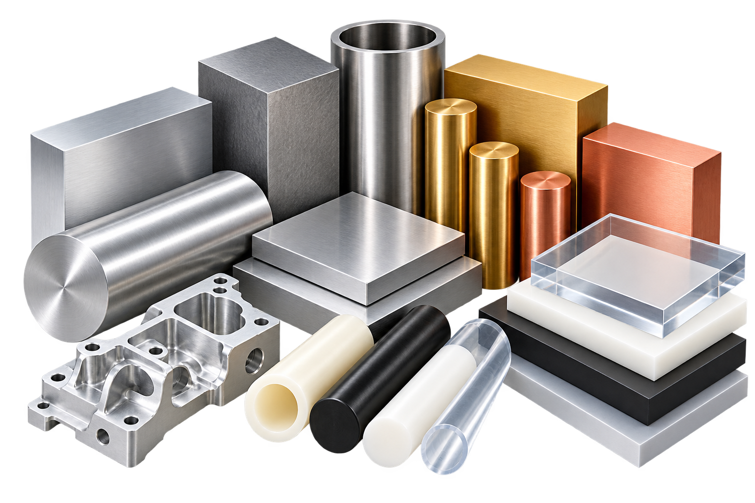 all materials transparent