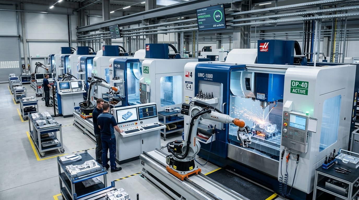 Fictiv alternatives for precision aluminum CNC machining facility