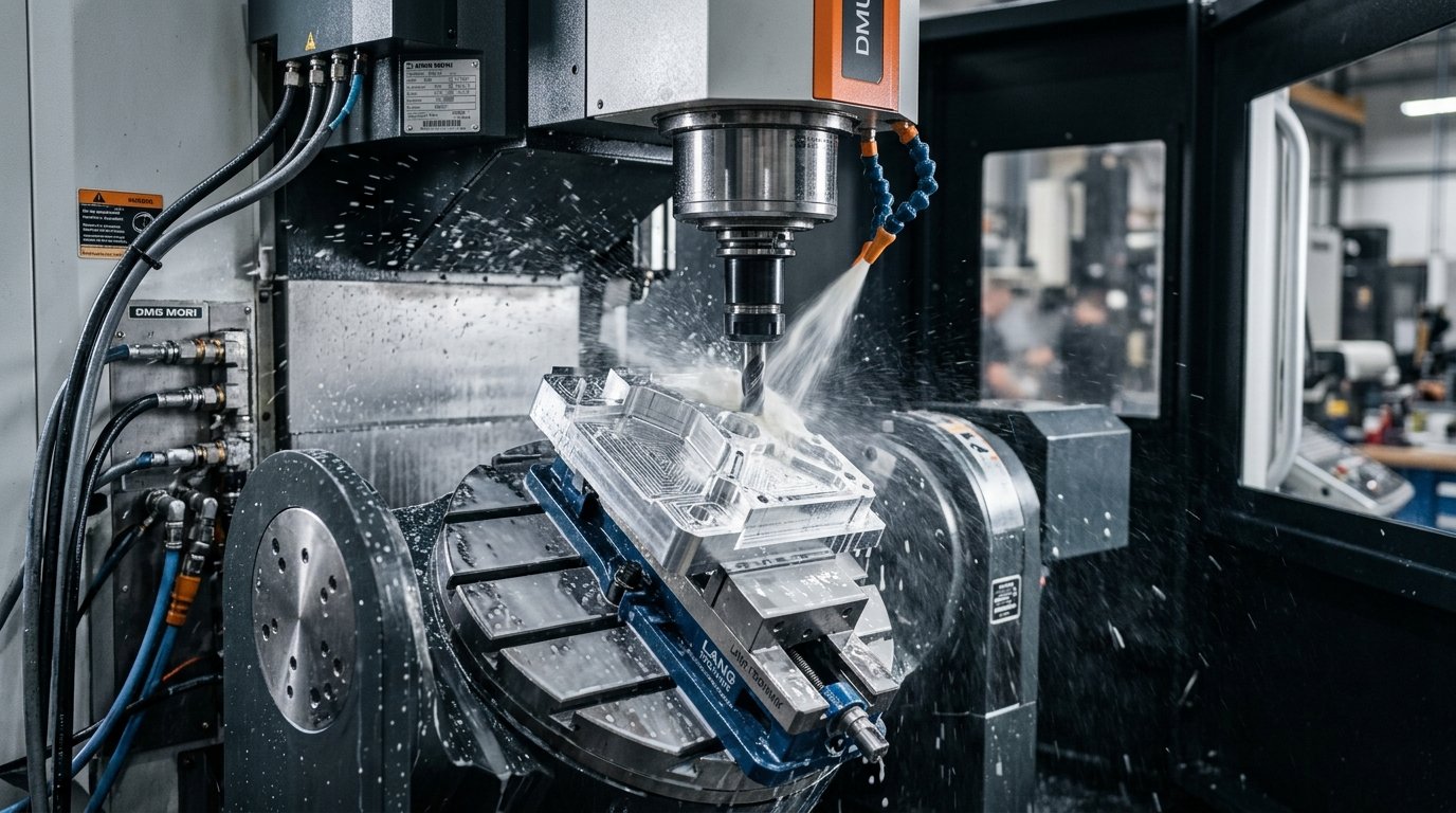 Aluminum CNC machining services cutting precision prototype parts